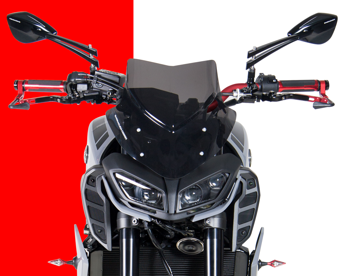 Barracuda-X-Led-Negro LED Indicadores De Motocicleta-Yamaha MT-09 
